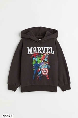 Hoodie HM xám đậm Mavel - size 6-8y