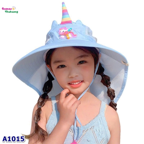Nón đi biển xanh Pony
