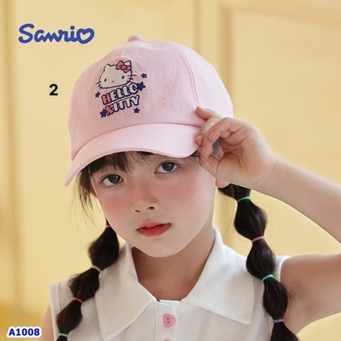 Nón Sanrio hồng Hello Kitty - Size 4-12y