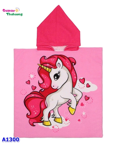 Khăn bơi hồng Pony
