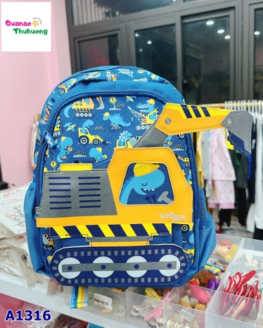Balo xanh xe cẩu