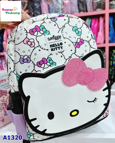 Balo trắng hồng kitty