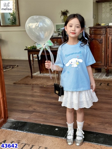Set váy Melisa xanh Cinnamoroll - size 3-4y