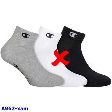 Set 3 vớ Champion xám