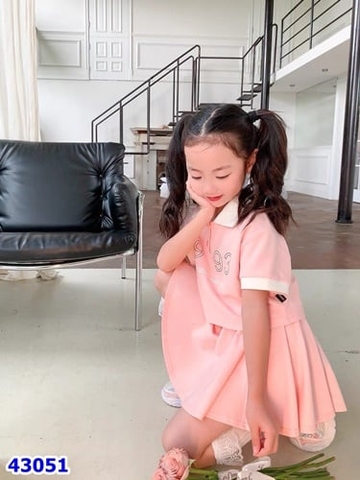 Bộ váy TYTX hồng 1993 - size 4y