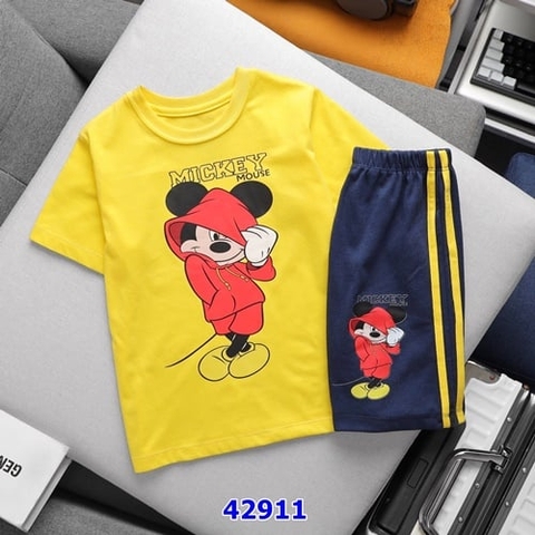 Bộ S&B vàng Mickey - Size 3y