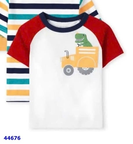 Áo Place áo trắng túi vàng - size 3y