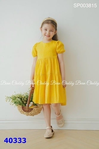 Đầm Bean Chubby vàng hạt -size 2y