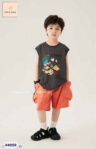 Bộ J&J đen Collect - size 5-6y