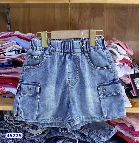Quần short jean YZTX xanh