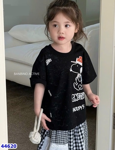 Áo Bobino Snoopy đen
