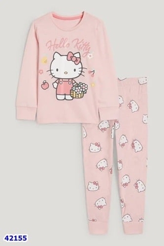 Bộ HM hồng Kitty - size 3-4y
