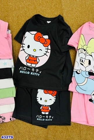 Bộ HM xám đen Hello Kitty