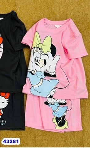 Bộ HM hồng Mickey - size 18-24m