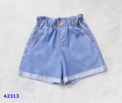 Short jean Nexxi xanh vừa - sz 4y