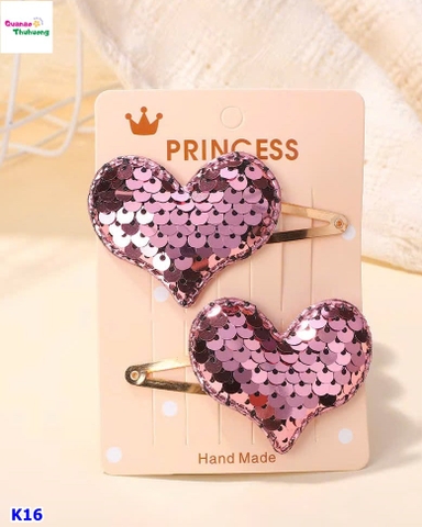 Set 2 Kẹp tóc kim sa