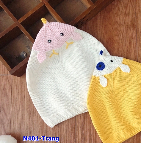 Nón len E.Mirreh vàng - size 6-8y