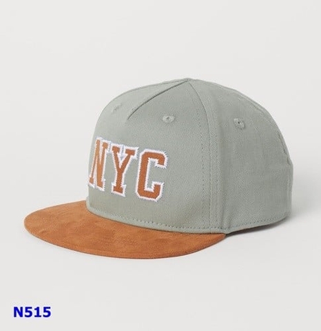 Nón H&M xám NYC - size 1-2y