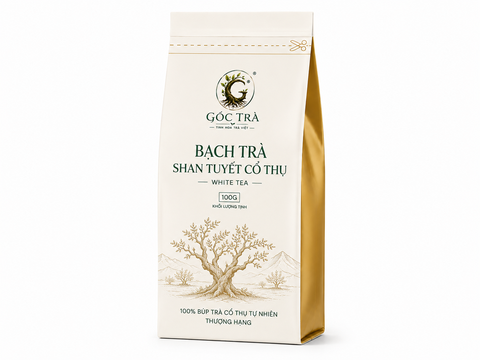 Bạch Trà Shan Tuyết Cổ Thụ 100g