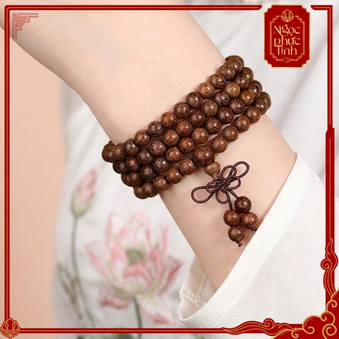 Chuỗi 108 Gỗ Đàn Hương Đỏ - 6mm