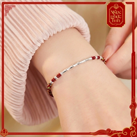 Vòng Tay Chỉ Ngũ Sắc Thanh Trúc
