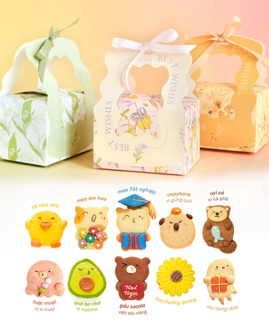 Hộp bánh LiLy Tốt nghiệp