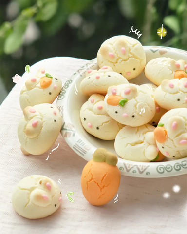 Bánh Thỏ bông & Cà rốt