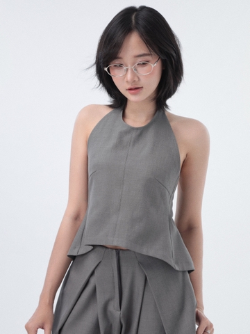 Seleen, Áo yếm cổ tròn hở lưng thiết kế điều chỉnh, WT0234