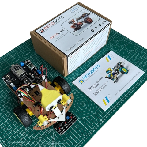 Bộ Kit học lập trình C++ Robotic nền tảng cơ bản RETOCAR STARTER
