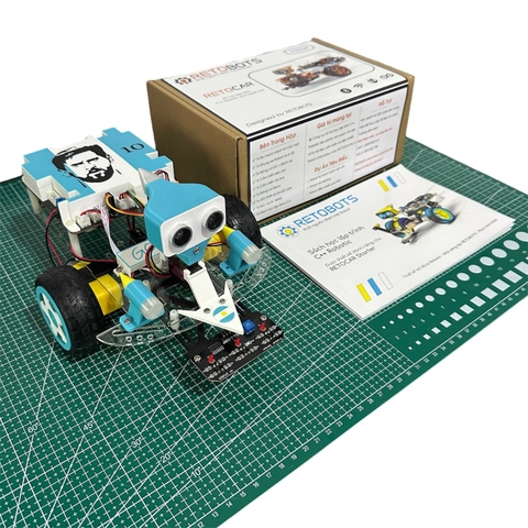 Bộ Kit học lập trình C++ Robotic nền tảng cơ bản RETOCAR STARTER