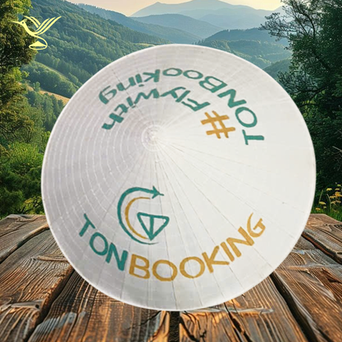 Nón lá in logo doanh nghiệp