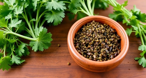 Lợi ích sức khỏe tuyệt vời từ rau ngò gai (rau mùi tàu)