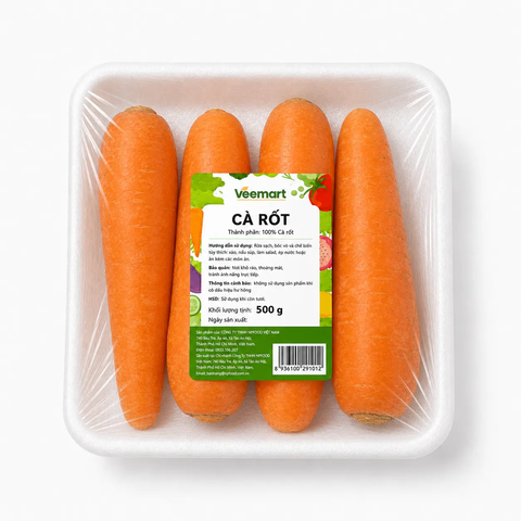 Cà rốt túi 500g