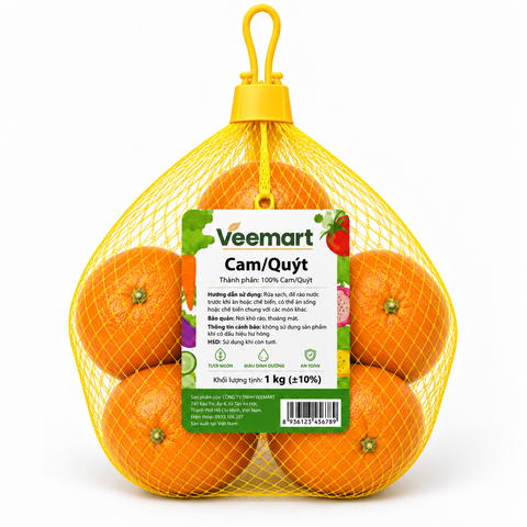 Cam/Quýt túi lưới 1kg (±10%)