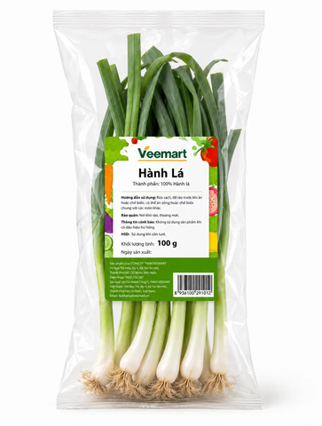 Hành lá túi 100g