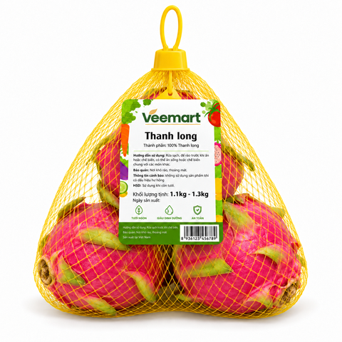 Thanh long túi lưới 1.1–1.3kg
