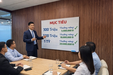 Tăng gấp đôi doanh số sau 2 tháng sử dụng bảng kính văn phòng