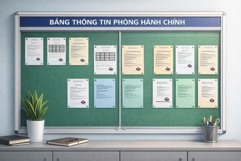 Bảng thông tin- Bí quyết giúp Phòng Hành Chính tăng 200% hiệu suất công việc