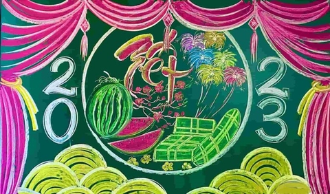 20+ ý tưởng trang trí bảng tết độc đáo giúp lớp học trở thành “tâm điểm sắc xuân” đẹp nhất trường