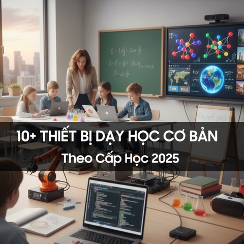 10+ Thiết Bị Dạy Học Cơ Bản Theo Cấp Học Mới Nhất 2025