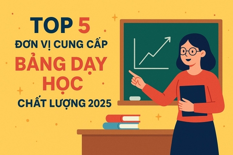 Top 5 đơn vị phân phối thiết bị học tập bền – đẹp – giá tốt cho trường học