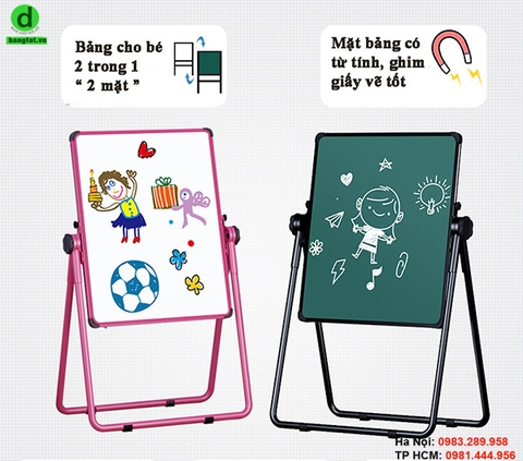 Lắp đặt bảng học vẽ cho bé tại Trường mầm non Happy smile