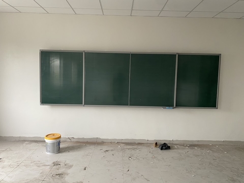 Lắp đặt bảng trượt ngang tại Trường Liên Cấp Maricuiri - Hải Dương