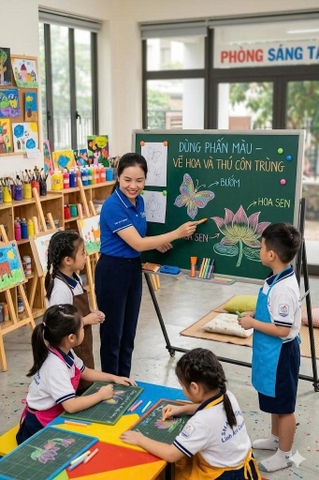 Bảng Từ Xanh Di Động Chân Gấp Gọn, Thay Đổi Chiều Cao VADOTO NanoTech