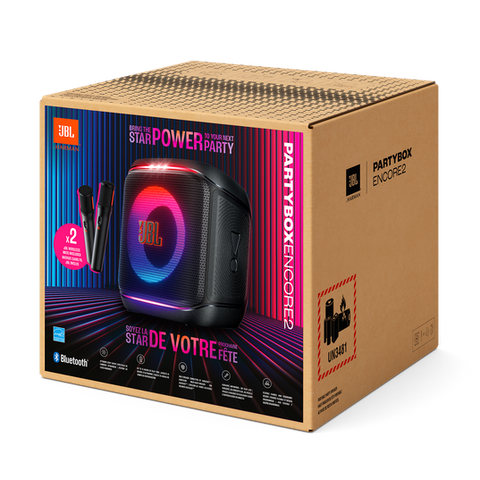 JBL PartyBox Encore 2 - 2 Mics