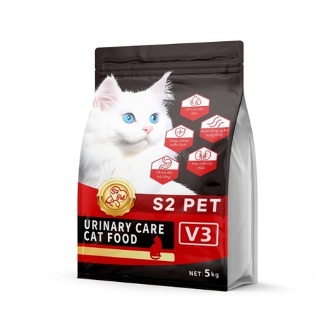 S2 PET V3 plus 5kg Hạt Urinary Care cho mèo mọi lứa tuổi