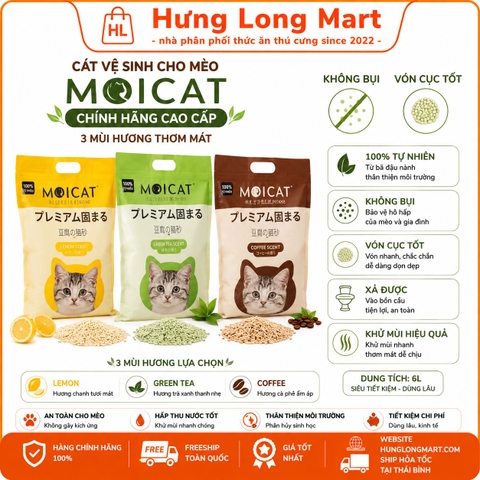 Cát vệ sinh mèo moicat 9L