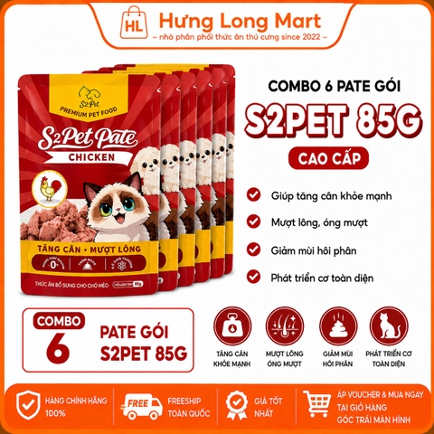 Combo 6 gói pate s2