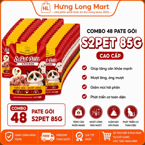 Combo 48 gói pate s2