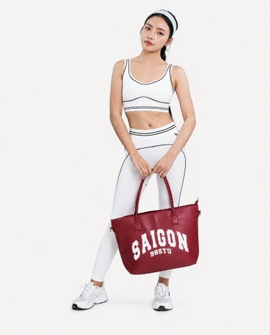 Set đồ tập yoga nữ phối viền